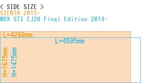 #SIENTA 2015- + WRX STI EJ20 Final Edition 2014-